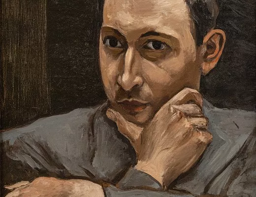 Portrait du poète Claude Sernet